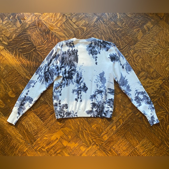 Desigual Gray & White Abstract Sweater - Size S - Picture 3 of 13